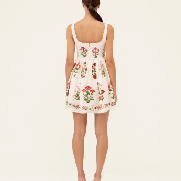 Agua by Agua Bendita Barbara Canna Mini Dress - Agua By Agua Bendita Dresses - Artisanal Colombian Resort Wear at Coveti