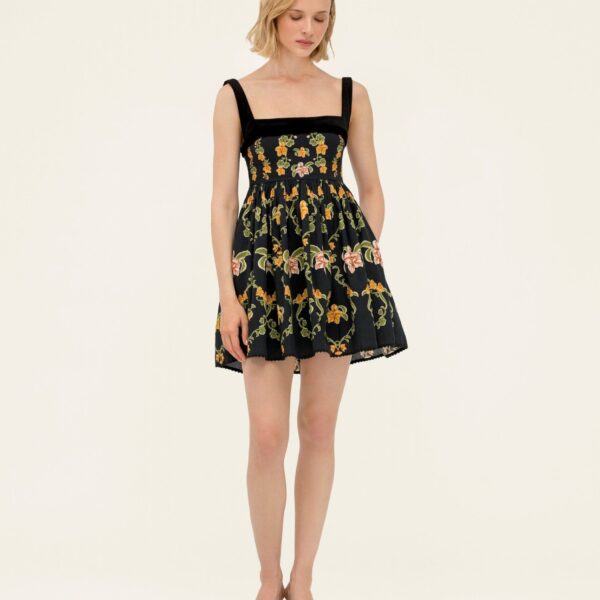 Agua by Agua Bendita Barbara Cordillera Mini Dress - Agua By Agua Bendita Dresses - Artisanal Colombian Resort Wear at Coveti