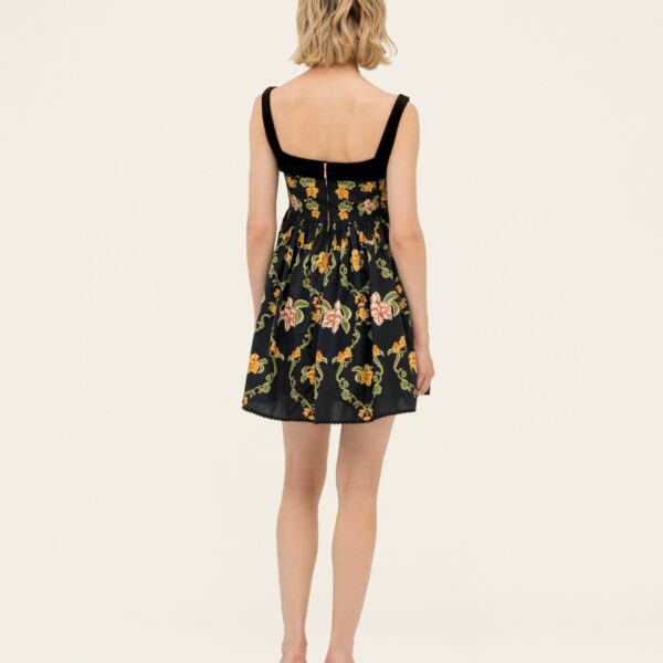 Agua by Agua Bendita Barbara Cordillera Mini Dress - Agua By Agua Bendita Dresses - Artisanal Colombian Resort Wear at Coveti