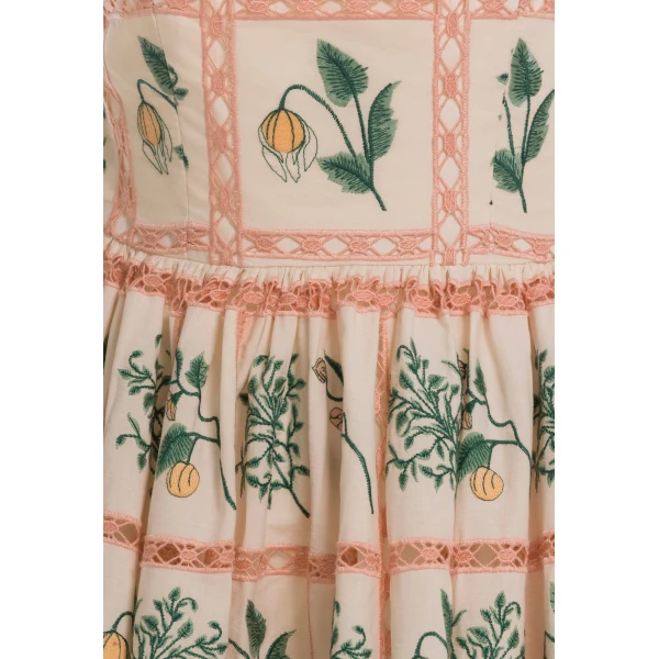 Agua By Agua Bendita Barbara Uchuva Mini Dress, view 8