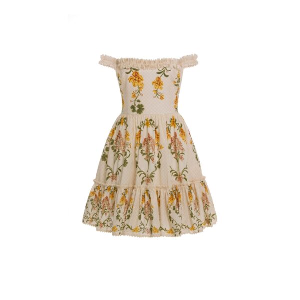 Agua by Agua Bendita Boreal Cordillera Mini Dress - Agua By Agua Bendita Dresses - Artisanal Colombian Resort Wear at Coveti