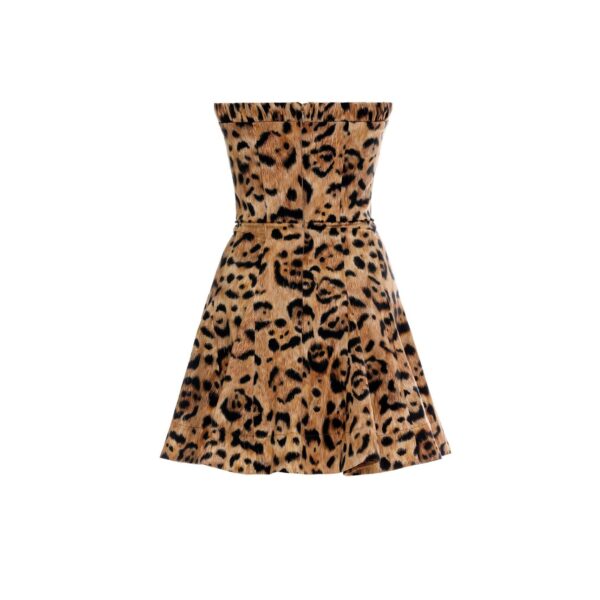 Agua by Agua Bendita Caudal Jaguar Mini Dress - Agua By Agua Bendita Dresses - Artisanal Colombian Resort Wear at Coveti