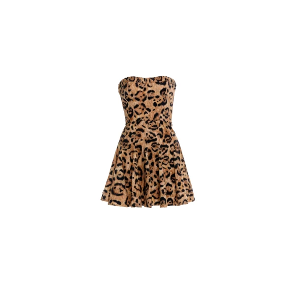 Agua By Agua Bendita Caudal Jaguar Mini Dress