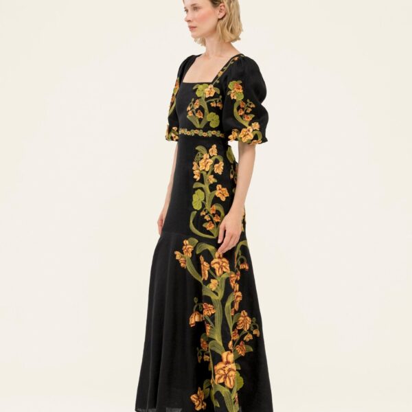 Agua by Agua Bendita Clavel Cordillera Maxi Dress - Agua By Agua Bendita Dresses - Artisanal Colombian Resort Wear at Coveti