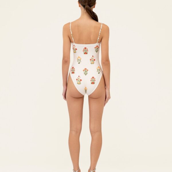 Agua by Agua Bendita Durazno Canna One Piece - Agua By Agua Bendita Beachwear - Artisanal Colombian Resort Wear at Coveti