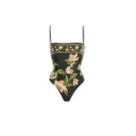 Agua by Agua Bendita Durazno Orquidea One Piece - Agua By Agua Bendita Beachwear - Artisanal Colombian Resort Wear at Coveti