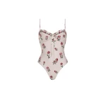 Agua by Agua Bendita Ébano Quebrada One Piece - Agua By Agua Bendita Beachwear - Artisanal Colombian Resort Wear at Coveti