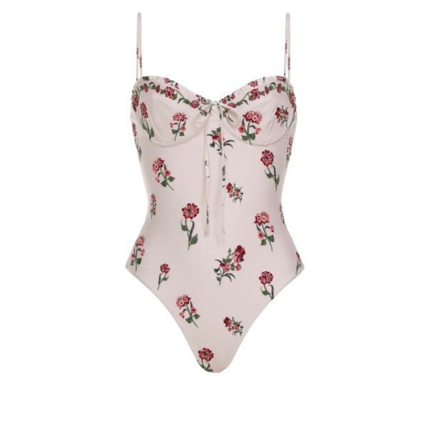 Agua by Agua Bendita Ébano Quebrada One Piece - Agua By Agua Bendita Beachwear - Artisanal Colombian Resort Wear at Coveti