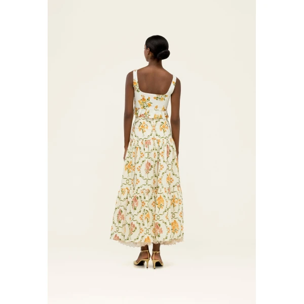 Agua By Agua Bendita Eslabon Cordillera Cropped Top, view 5