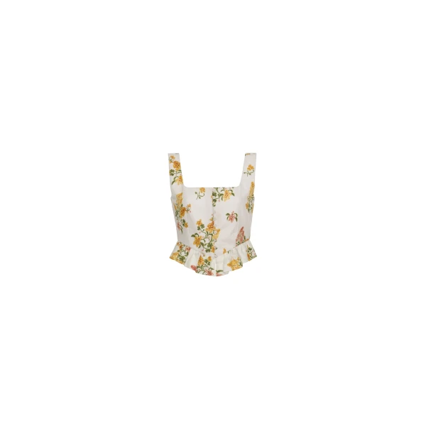 Agua By Agua Bendita Eslabon Cordillera Cropped Top