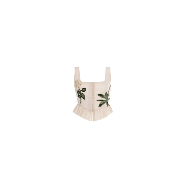 Agua By Agua Bendita Eslabon Wild Cropped Top