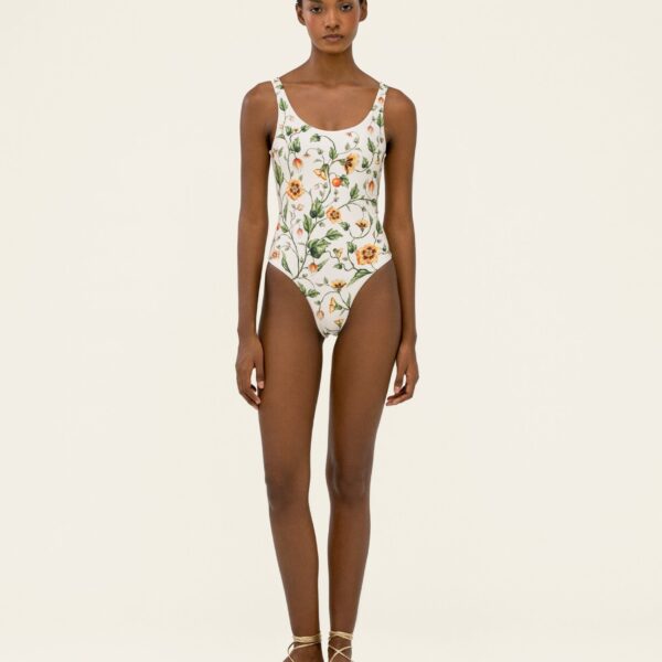 Agua by Agua Bendita Gema Uchuva One Piece - Agua By Agua Bendita Beachwear - Artisanal Colombian Resort Wear at Coveti