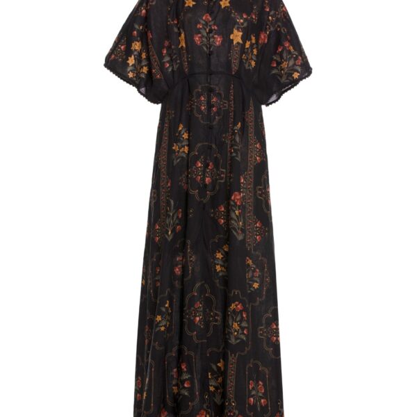 Agua by Agua Bendita Gesto Andes Kaftan - Agua By Agua Bendita Dresses - Artisanal Colombian Resort Wear at Coveti