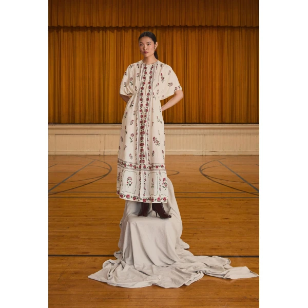Agua By Agua Bendita Gesto Quebrada Kaftan, view 3