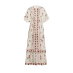 Agua by Agua Bendita Gesto Quebrada Kaftan - Agua By Agua Bendita Dresses - Artisanal Colombian Resort Wear at Coveti