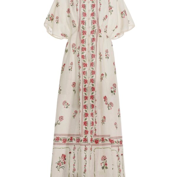 Agua by Agua Bendita Gesto Quebrada Kaftan - Agua By Agua Bendita Dresses - Artisanal Colombian Resort Wear at Coveti