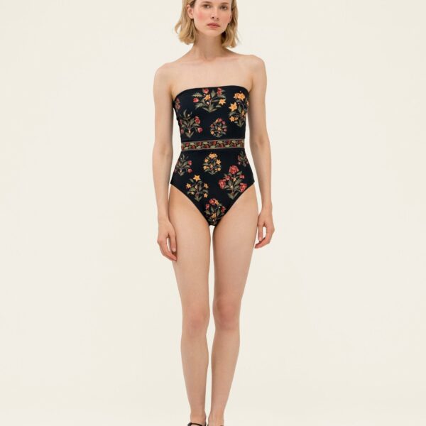 Agua by Agua Bendita Ilusion Andes One Piece - Agua By Agua Bendita Beachwear - Artisanal Colombian Resort Wear at Coveti