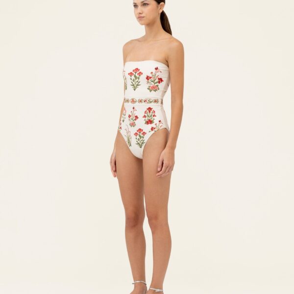 Agua by Agua Bendita Ilusion Canna One Piece - Agua By Agua Bendita Beachwear - Artisanal Colombian Resort Wear at Coveti