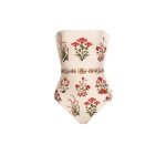 Agua by Agua Bendita Ilusion Canna One Piece - Agua By Agua Bendita Beachwear - Artisanal Colombian Resort Wear at Coveti