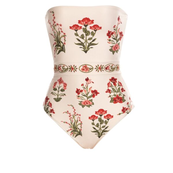 Agua by Agua Bendita Ilusion Canna One Piece - Agua By Agua Bendita Beachwear - Artisanal Colombian Resort Wear at Coveti