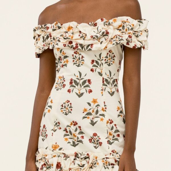 Agua by Agua Bendita Jardín Andes Mini Dress - Agua By Agua Bendita Dresses - Artisanal Colombian Resort Wear at Coveti