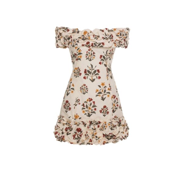 Agua by Agua Bendita Jardín Andes Mini Dress - Agua By Agua Bendita Dresses - Artisanal Colombian Resort Wear at Coveti
