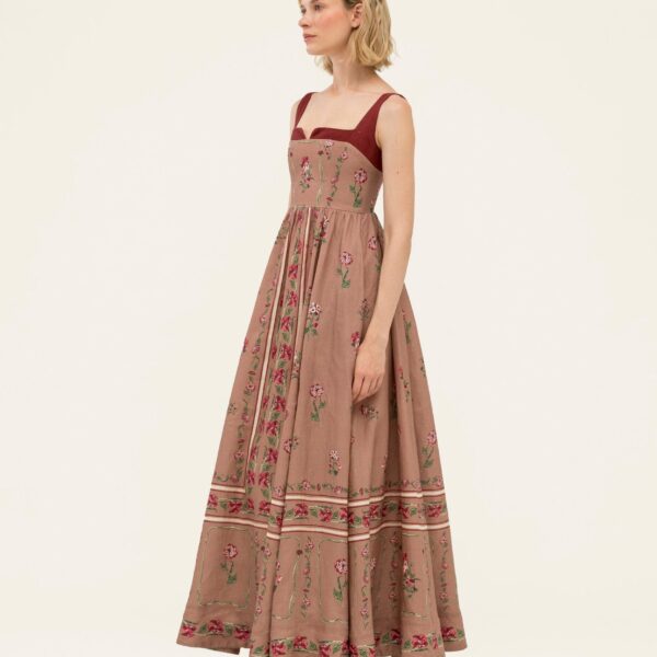 Agua by Agua Bendita Jaspe Quebrada Maxi Dress - Agua By Agua Bendita Dresses - Artisanal Colombian Resort Wear at Coveti
