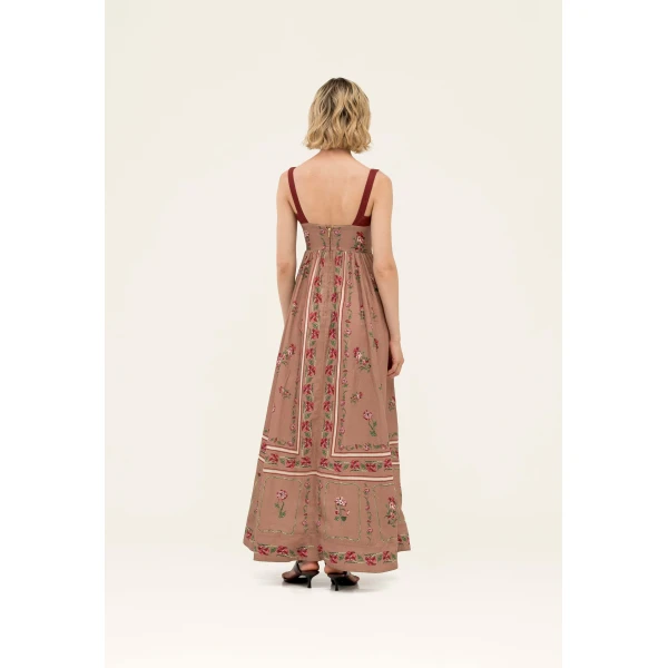 Agua By Agua Bendita Jaspe Quebrada Maxi Dress, view 5