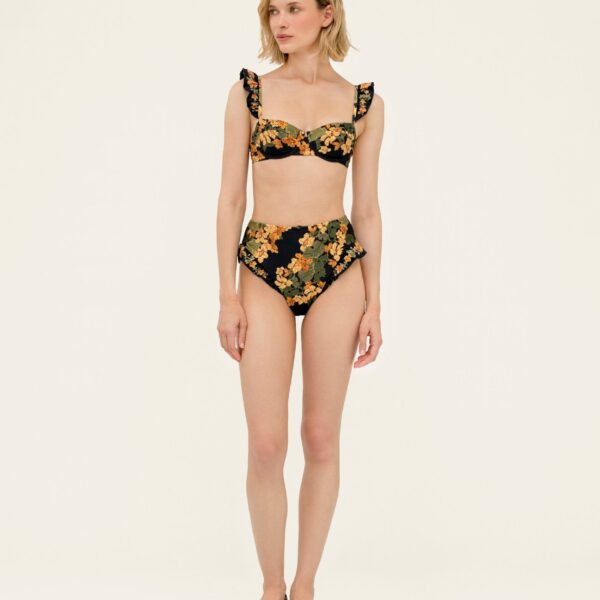 Agua by Agua Bendita Jengibre Cordillera Bikini Bottom - Agua By Agua Bendita Beachwear - Artisanal Colombian Resort Wear at Coveti
