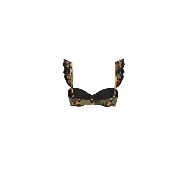 Agua By Agua Bendita Kiwi Cordillera Bikini Top, view 7