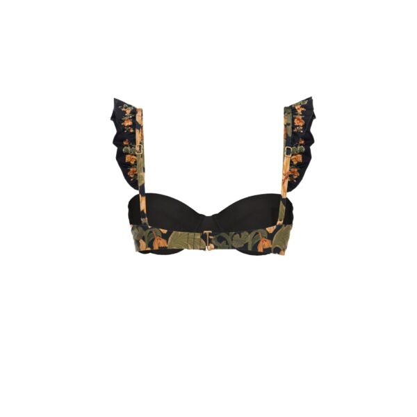 Agua by Agua Bendita Kiwi Cordillera Bikini Top - Agua By Agua Bendita Beachwear - Artisanal Colombian Resort Wear at Coveti