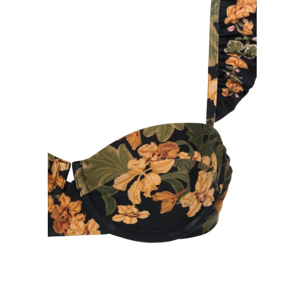 Agua By Agua Bendita Kiwi Cordillera Bikini Top, view 8