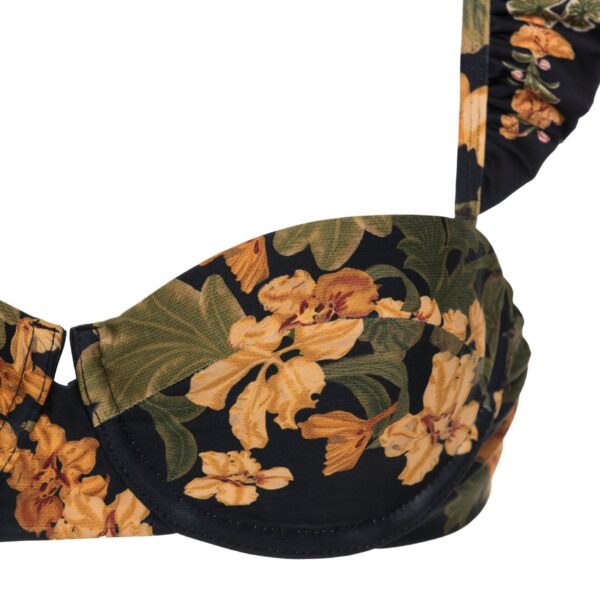 Agua by Agua Bendita Kiwi Cordillera Bikini Top - Agua By Agua Bendita Beachwear - Artisanal Colombian Resort Wear at Coveti