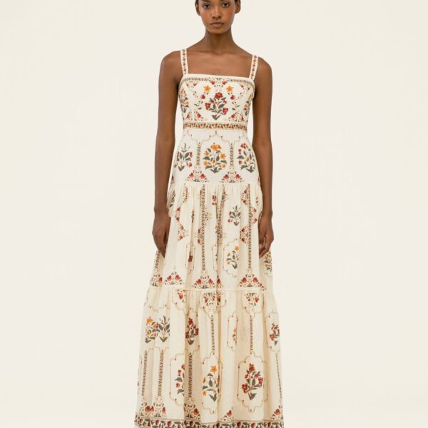 Agua by Agua Bendita Lima Andes Maxi Dress - Agua By Agua Bendita Dresses - Artisanal Colombian Resort Wear at Coveti