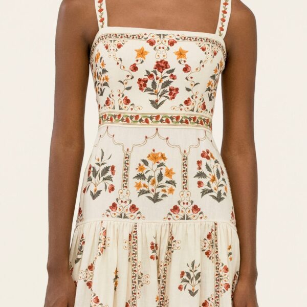 Agua by Agua Bendita Lima Andes Maxi Dress - Agua By Agua Bendita Dresses - Artisanal Colombian Resort Wear at Coveti