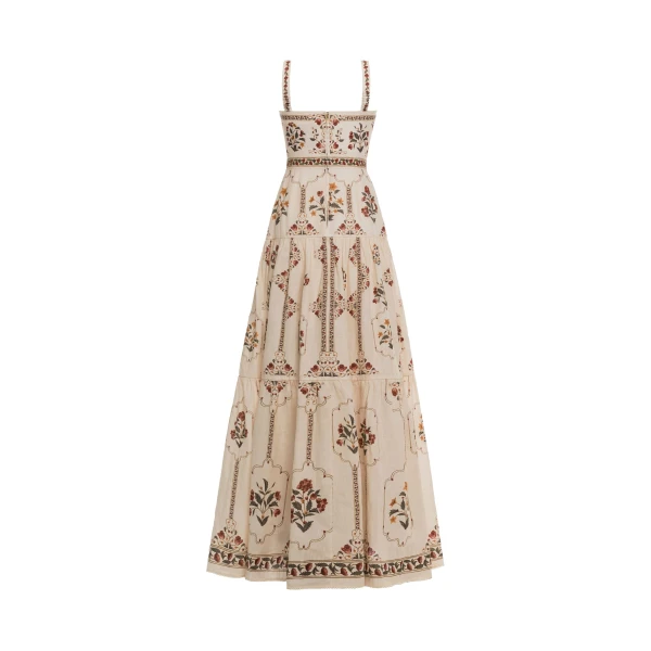 Agua By Agua Bendita Lima Andes Maxi Dress, view 7