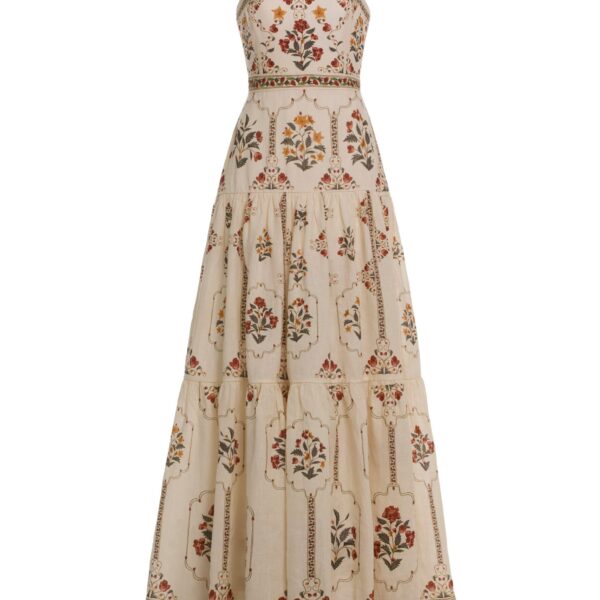 Agua by Agua Bendita Lima Andes Maxi Dress - Agua By Agua Bendita Dresses - Artisanal Colombian Resort Wear at Coveti