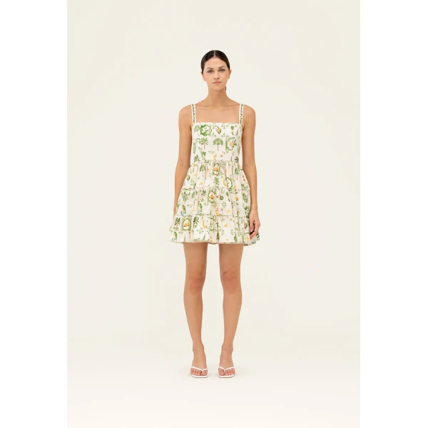Agua By Agua Bendita Lima Wild Mini Dress, view 2