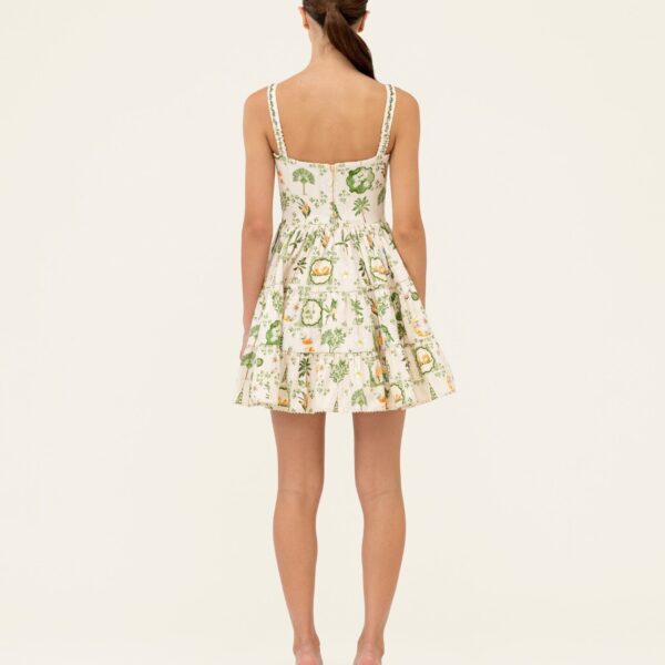 Agua by Agua Bendita Lima Wild Mini Dress - Agua By Agua Bendita Dresses - Artisanal Colombian Resort Wear at Coveti