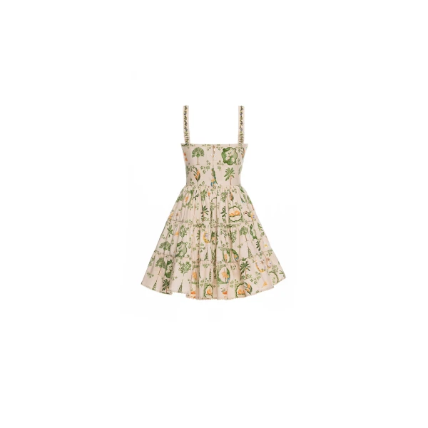 Agua By Agua Bendita Lima Wild Mini Dress, view 7