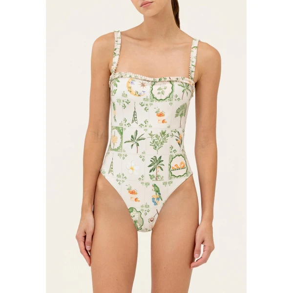 Agua By Agua Bendita Limon Wild One Piece, view 6