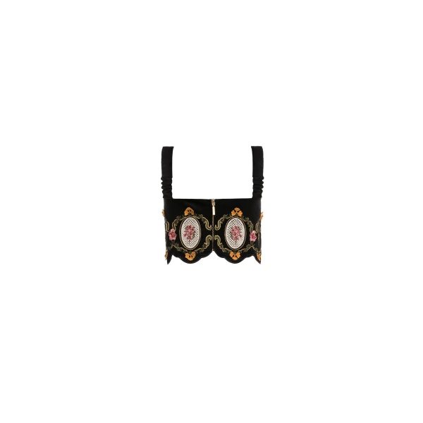 Agua By Agua Bendita Luciana Cordillera Cropped Top, view 7