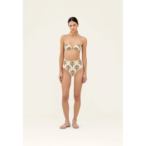 Agua By Agua Bendita Magdalena Moriche Bikini Top, view 2