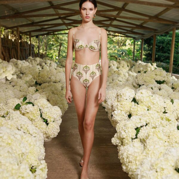 Agua by Agua Bendita Magdalena Moriche Bikini Top - Agua By Agua Bendita Beachwear - Artisanal Colombian Resort Wear at Coveti