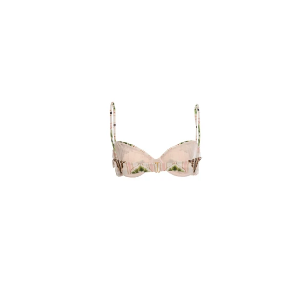 Agua By Agua Bendita Magdalena Moriche Bikini Top, view 7
