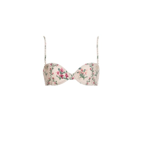 Agua by Agua Bendita Magdalena Orquidea Bikini Top - Agua By Agua Bendita Beachwear - Artisanal Colombian Resort Wear at Coveti