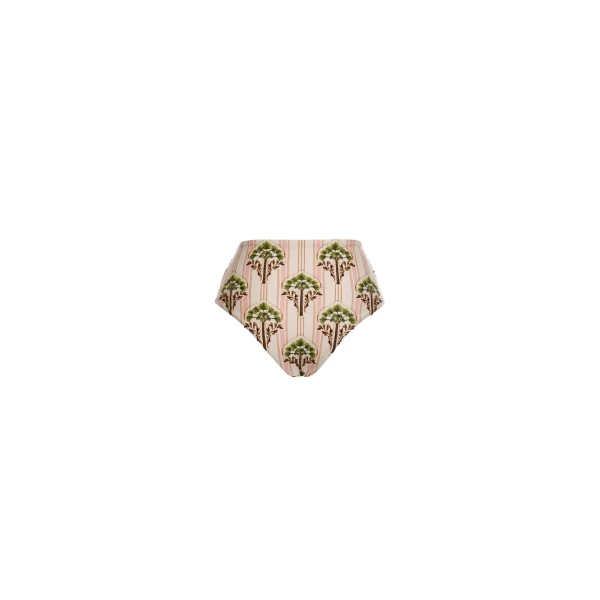 Agua By Agua Bendita Magenta Moriche Bikini Bottom, view 7