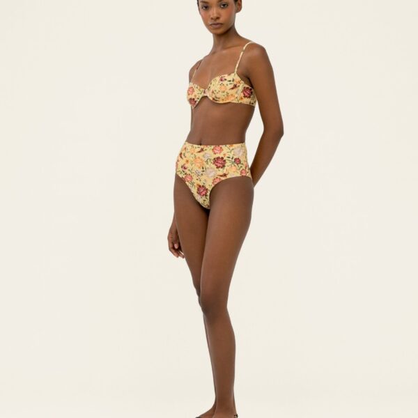 Agua by Agua Bendita Magenta Paramo Bikini Bottom - Agua By Agua Bendita Beachwear - Artisanal Colombian Resort Wear at Coveti