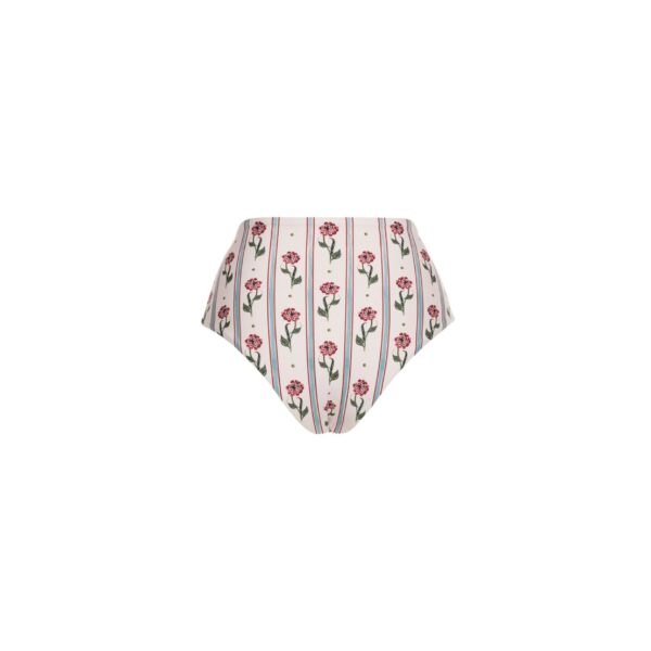 Agua by Agua Bendita Magenta Quebrada Bikini Bottom - Agua By Agua Bendita Beachwear - Artisanal Colombian Resort Wear at Coveti