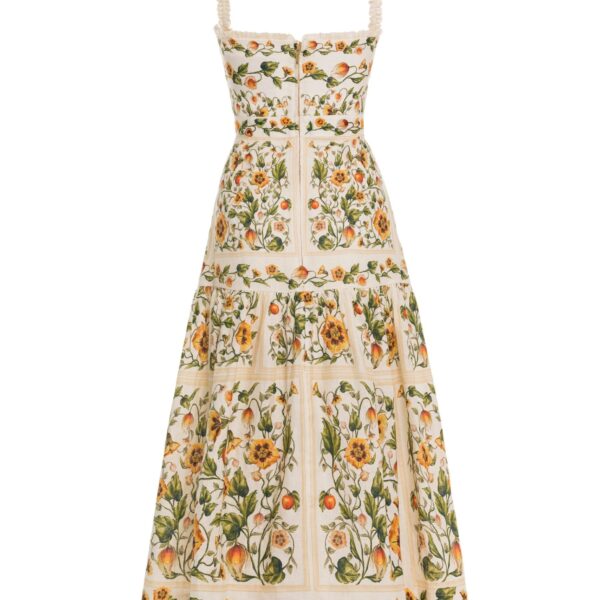 Agua by Agua Bendita Níspero Uchuva Midi Dress - Agua By Agua Bendita Dresses - Artisanal Colombian Resort Wear at Coveti